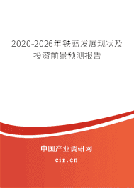 2020年铁蓝行业前景报告